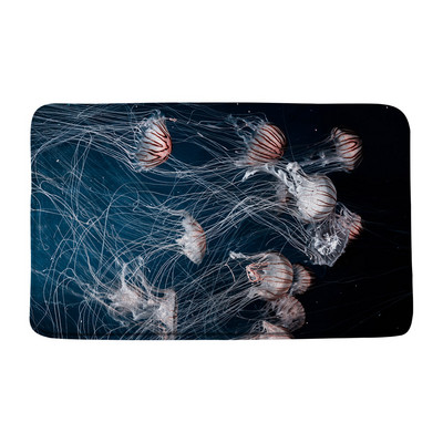 Zemūdens pasaule Tropiskās zivis Vannas paklājiņi Virtuves Kājslauķis Dzīvnieks Okeāna Bruņurupucis Ainavas istaba Durvju spilventiņi Grīdas Paklāji Pretslīdes paklājs