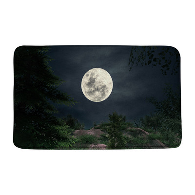 Galaxy Space Tepih za Dnevni boravak Spavaća soba Tepih 3D Zemlja Planet Mjesec Otirač Prostirka za kupaonicu Šareno zvjezdano nebo Kuhinja Podloga za noge Dom