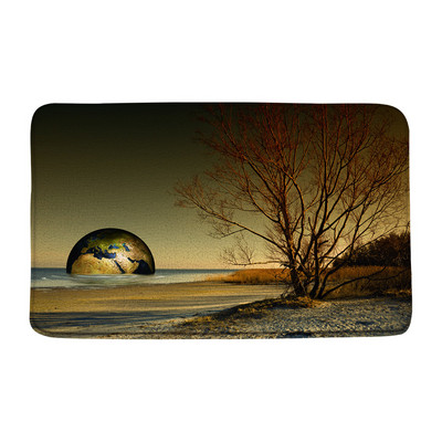 Galaxy Space Tepih za Dnevni boravak Spavaća soba Tepih 3D Zemlja Planet Mjesec Otirač Prostirka za kupaonicu Šareno zvjezdano nebo Kuhinja Podloga za noge Dom