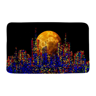 Galaxy Space Tepih za Dnevni boravak Spavaća soba Tepih 3D Zemlja Planet Mjesec Otirač Prostirka za kupaonicu Šareno zvjezdano nebo Kuhinja Podloga za noge Dom