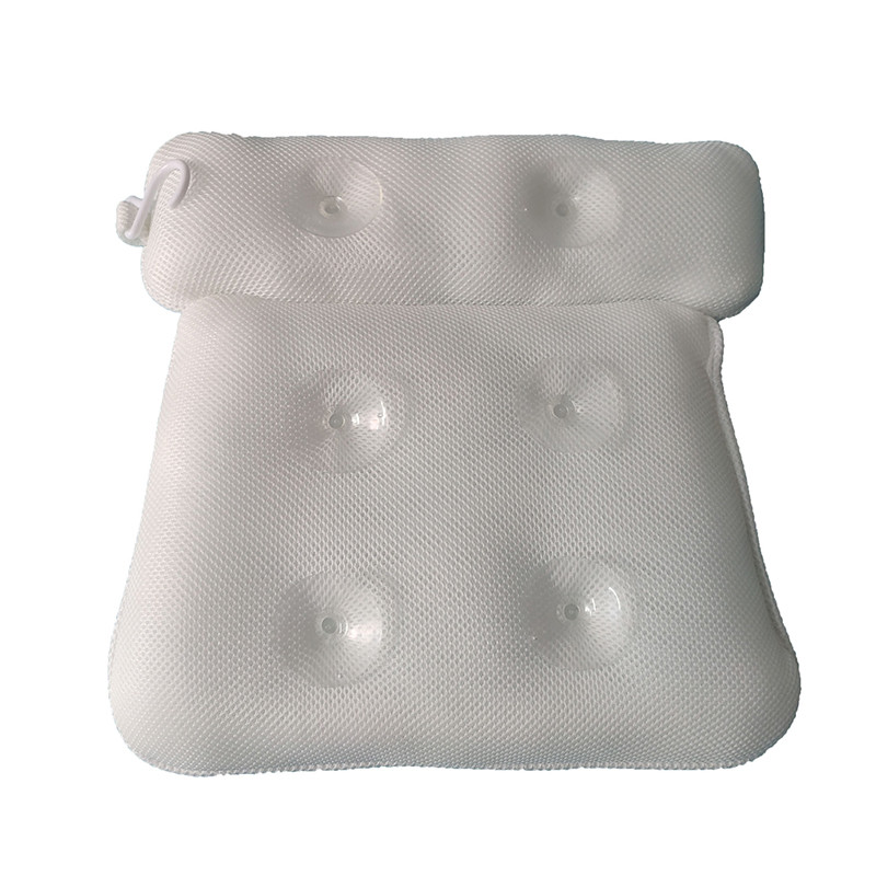 Jastuk za SPA kadu s vakuumskim čašicama za podršku za vrat i leđa Jastuk za naslon za glavu, podebljani za kućnu hidromasažnu kadu Kupaonski jastuk Dodaci