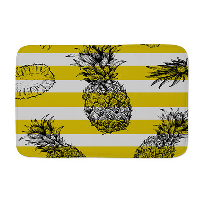 Protuklizne prostirke s valovitim prugama Žuto crne geometrijske jastučiće za noge Otirač za spavaću sobu Kuhinjski ulaz Slovo Karirani tepih Podna prostirka