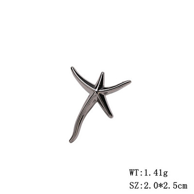 Krunski broševi za muškarce Visokokvalitetni vintage metalni broš Košulja Odijelo Ovratnik za rever Igla za ruksake Kopča Nakit Dodaci