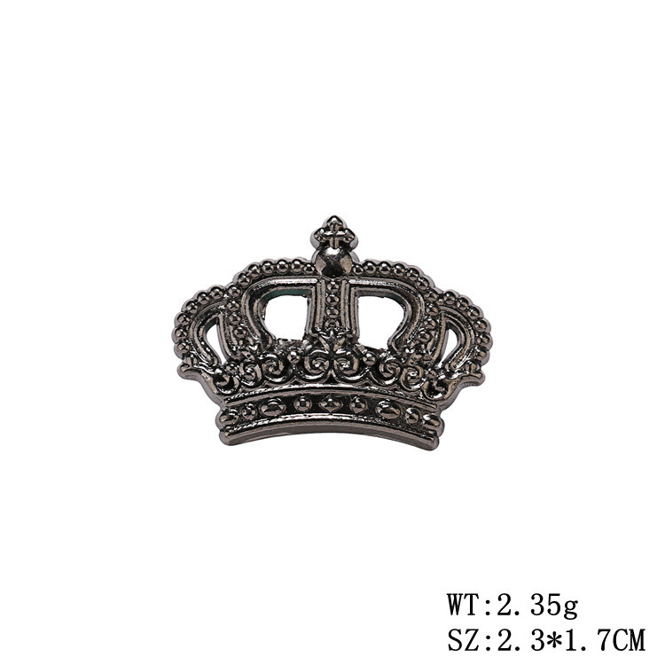 Krunski broševi za muškarce Visokokvalitetni vintage metalni broš Košulja Odijelo Ovratnik za rever Igla za ruksake Kopča Nakit Dodaci