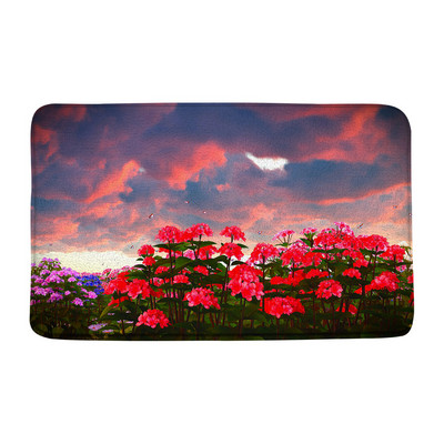 Akvarel Cvjetni leptir Prostirka za kadu Ne-silp Krajolik Tratinčica Cvijet dalije Ruralni kupaonski tepih Tepisi Kuhinjski otirač Jastučić