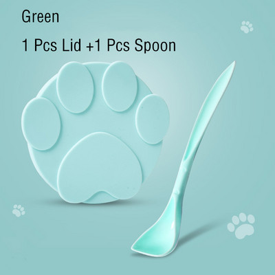 3 u 1 Silikonski poklopac za konzerve za pse i mačke za višekratnu upotrebu Prijenosni zatvarač za hranu Žlica Poklopac za hranu za kućne ljubimce Svježi limeni poklopci za limenke Čep Dodaci za kućne ljubimce