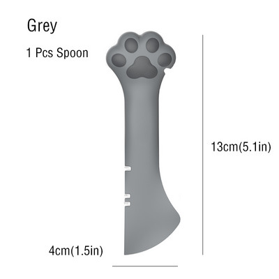 3 u 1 Silikonski poklopac za konzerve za pse i mačke za višekratnu upotrebu Prijenosni zatvarač za hranu Žlica Poklopac za hranu za kućne ljubimce Svježi limeni poklopci za limenke Čep Dodaci za kućne ljubimce