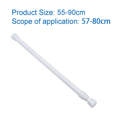 Ištraukiamas mažas užuolaidų strypas, universalus spyruoklinis strypas, įtempiamas užuolaidų bėgis, tinklelis, užuolaidų strypai, teleskopinės durys