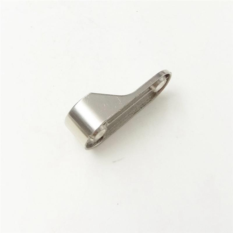 Ovalni kraj šipke za ormar Nosači Namještaj Hardver Dodaci Potporni nosač cijevi za ormar Držač šipke za vješanje odjeće