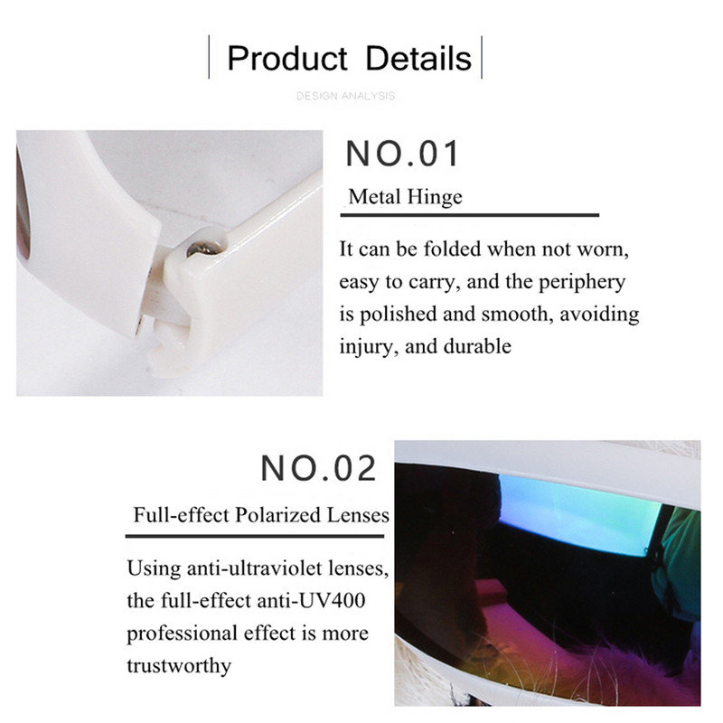 Lijepi kućni ljubimci otporni na vjetar, sunčane naočale za mačke, naočale u stilu budućnosti, reflektirajuće leće, jedinstveni proizvodi za mačke, dodaci za pse, artikli