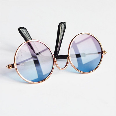 Fashion Vintage Reflection Rotunzi Ochelari pentru animale de companie Ochelari pentru pisici Ochelari de soare Ochelari Articole pentru animale de companie