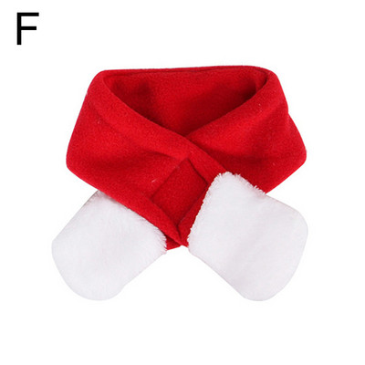 Ziemassvētki mājdzīvnieku apģērbi rudens ziemas plīša sarkans suns kaķis cepure apmetnis šalle galvas saite Ziemassvētku mājdzīvnieku rotājumi laimīgu jauno gadu mājdzīvnieku piederumi