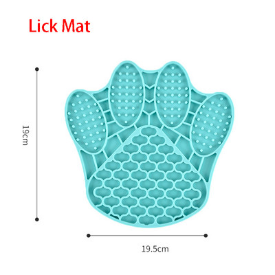 Silikonska zdjelica u obliku ribe. Podloga za lizanje pasa. Zdjela za sporo hranjenje hrane za male srednje pse. Štene. Hranilica za mačku. Dozator za kućne ljubimce.