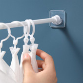 6 komada kupaonskih držača za zavjese Montirajte utičnice za zavjese za tuš