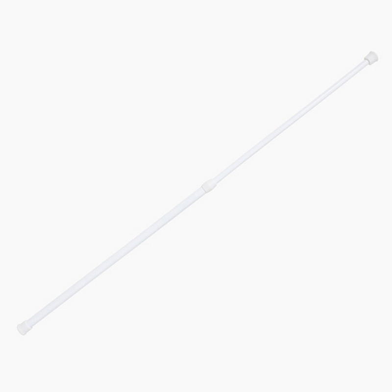 Pagarināms stieņa skapis Teleskopisks stabs Sadzīves skapis Virtuve Drēbju skapis Dušas aizkars Piekarināms ar atsperi Vannas istaba DIY