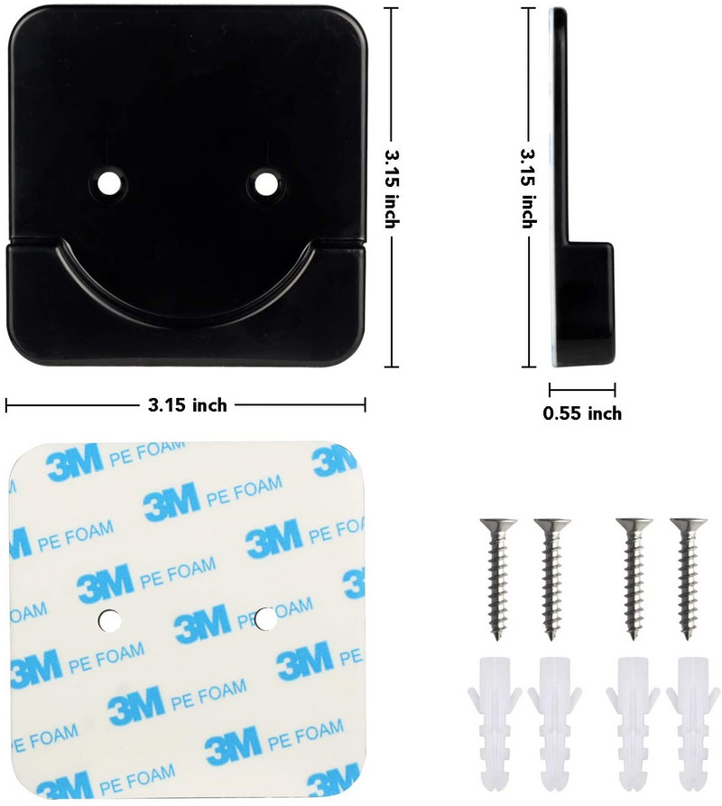Universāls dušas aizkaru stieņa stiprinājuma turētājs sienas līmējamam dušas stieņa spriegojuma fiksatoram bez urbšanas stieņa uz skrūves fiksācijas