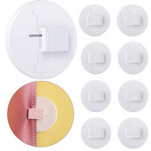 1 vnt Lipnios užuolaidų segtukai krokodilo segtukas nuo vėjo apsaugantis nuo purslų vonios kambarys besiūliai dušo užuolaidų segtukai sagtis