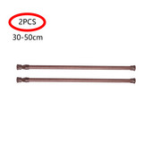 2 podesive šipke za zavjese s oprugom za kupaonicu na izvlačenje Teleskopska mreža za zatezanje prozora za ormar Šipke za šipke za ormar
