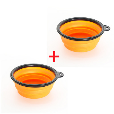 350\650\1000ml Velika sklopiva zdjela za pse Putni dodaci Posuda za štence Posuda za hranu Dodaci za putovanja Posuda za mačke Boca vode