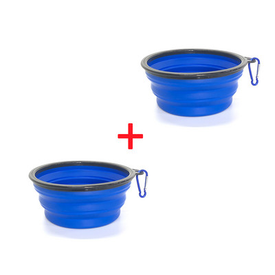 350\650\1000ml Velika sklopiva zdjela za pse Putni dodaci Posuda za štence Posuda za hranu Dodaci za putovanja Posuda za mačke Boca vode