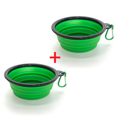 350\650\1000ml Velika sklopiva zdjela za pse Putni dodaci Posuda za štence Posuda za hranu Dodaci za putovanja Posuda za mačke Boca vode