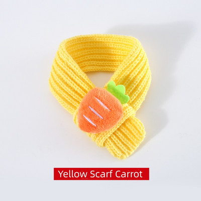 2023 Nova godina Zec Mrkva Lucky Cat Bag Kućni ljubimac Mačka Pas Pređa za pletenje Svečani šal Bib Pletenje Pseći šal Mačka Blagdanski dar Ovratnik