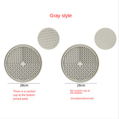 1 KOM Silikonska podloga za lizanje Kućni ljubimac Podloga za lizanje pasa za kupanje Maslac od kikirikija Sporo jedenje Hranilica za lizanje Mačke Podloga za lizanje Podloga za hranjenje pasa za lizanje