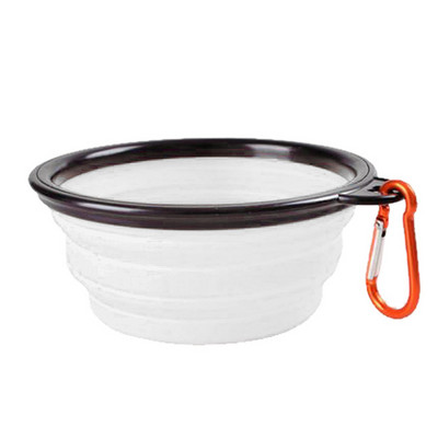 350/1000 ML zdjelice za pse, sklopivi silikonski spremnik za hranu za štence, prijenosna hranilica za vodu za mačke za putovanja, šetnju, potrepštine za kućne ljubimce