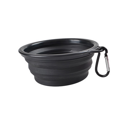 1000 ml zdjela za pse, velika sklopiva silikonska zdjela za mačke, prijenosna posuda za putovanja na otvorenom, posuda za hranu za štene, hranilica, zdjela za vodu