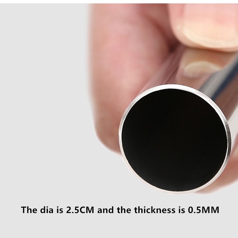 Šipka za zavjese za tuširanje u obliku slova U Uvlačiva zakrivljena zadebljana šipka od nehrđajućeg čelika 304 bez probijanja Montažna šipka za kupaonske zavjese