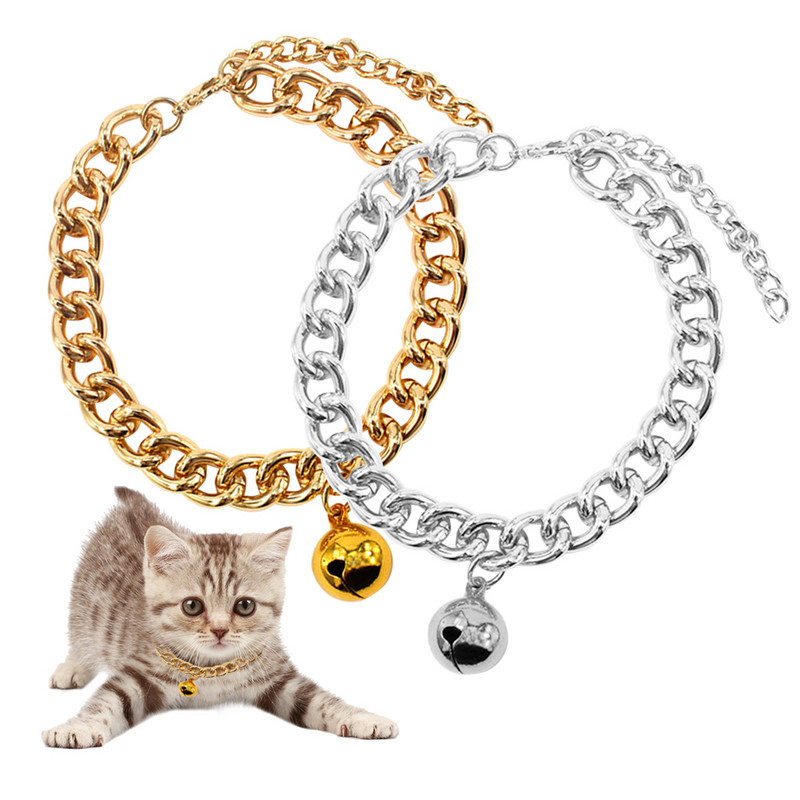 1kom ogrlica za kućne ljubimce Modno zvono Dekor Aluminijska ogrlica za pse i mačke Ogrlica za kućne ljubimce Nakit Odjevni dodaci Oprema za kućne ljubimce
