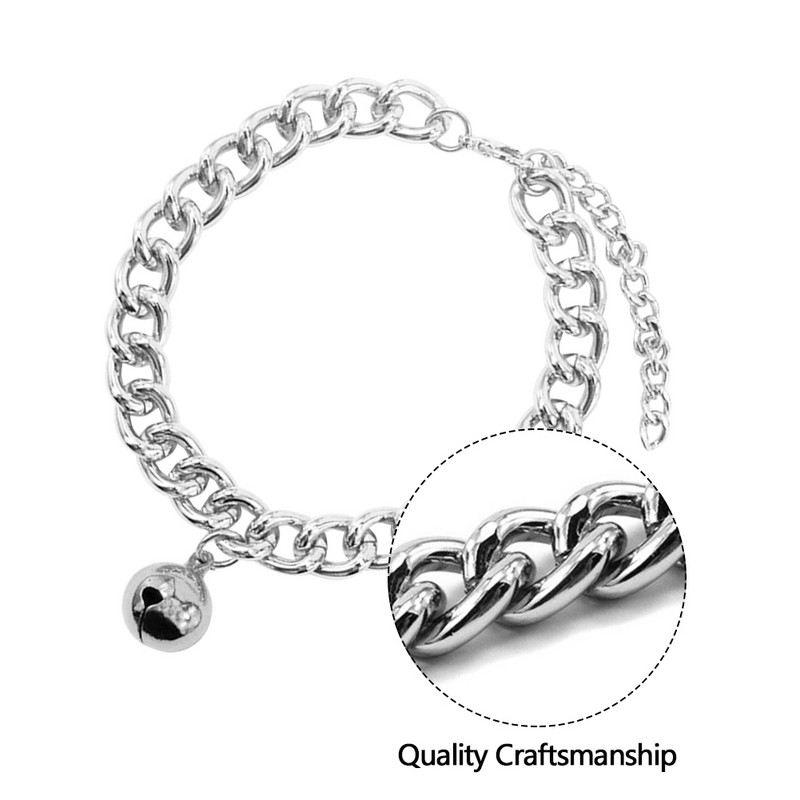 1kom ogrlica za kućne ljubimce Modno zvono Dekor Aluminijska ogrlica za pse i mačke Ogrlica za kućne ljubimce Nakit Odjevni dodaci Oprema za kućne ljubimce