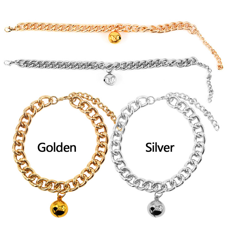 1kom ogrlica za kućne ljubimce Modno zvono Dekor Aluminijska ogrlica za pse i mačke Ogrlica za kućne ljubimce Nakit Odjevni dodaci Oprema za kućne ljubimce