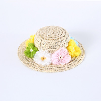 Mājdzīvnieks kaķis suns trusis austi saules aizsargi dekoratīvā cepure margrietiņa pērle saulespuķu feja dzimšanas dienas aksesuāri galvassegas cepure