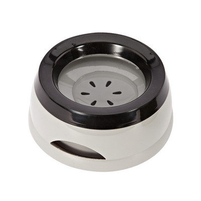 Mājdzīvnieku suņu kaķu bļodas, peldošas, nesamitrinošas mute Kaķa bļoda bez izšļakstīšanās Dzeramā ūdens padevējs Plastmasas pārnēsājamas suņu bļodas ūdens padeves