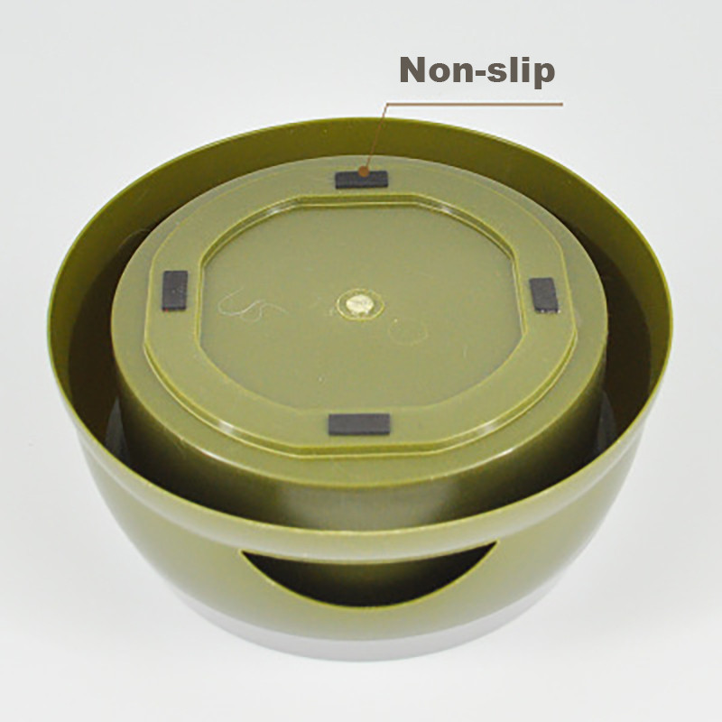 Mājdzīvnieku suņu kaķu bļodas, peldošas, nesamitrinošas mute Kaķa bļoda bez izšļakstīšanās Dzeramā ūdens padevējs Plastmasas pārnēsājamas suņu bļodas ūdens padeves