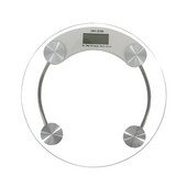5-150kg Στρογγυλή ζυγαριά από σκληρυμένο γυαλί Ζυγιστική ζυγαριά LED Ψηφιακή οθόνη Βάρος Βάρος Δάπεδο Ηλεκτρονικό Έξυπνο Σώμα Οικιακά Μπάνια