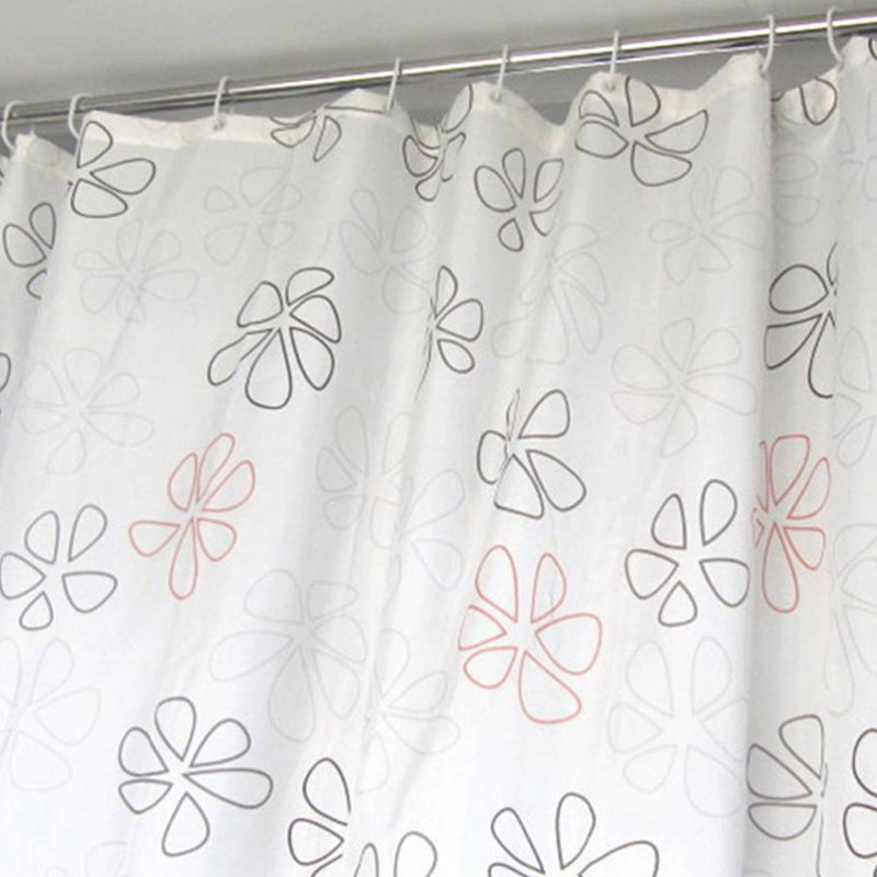 12 vnt. Dušo užuolaidų žiedai Vieno kablio vonios plastikiniai kabliukai dušo užuolaidų stulpams langų užuolaidų priedai