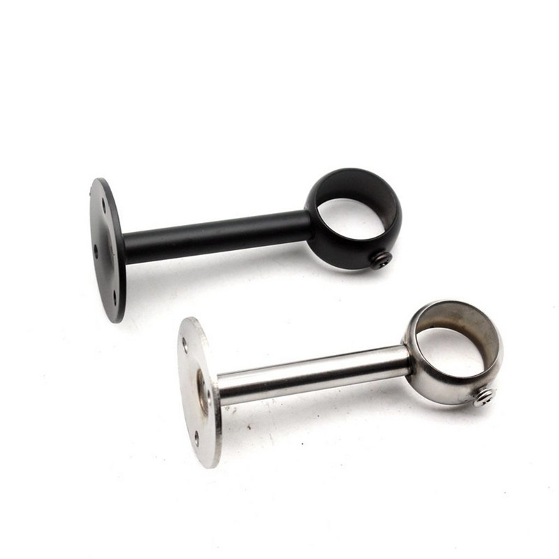 1 komplekt roostevabast terasest vastupidava kardinapuu kronsteini praktiline rippuv kardinapuu hoidja kvaliteetne kardina riistvara