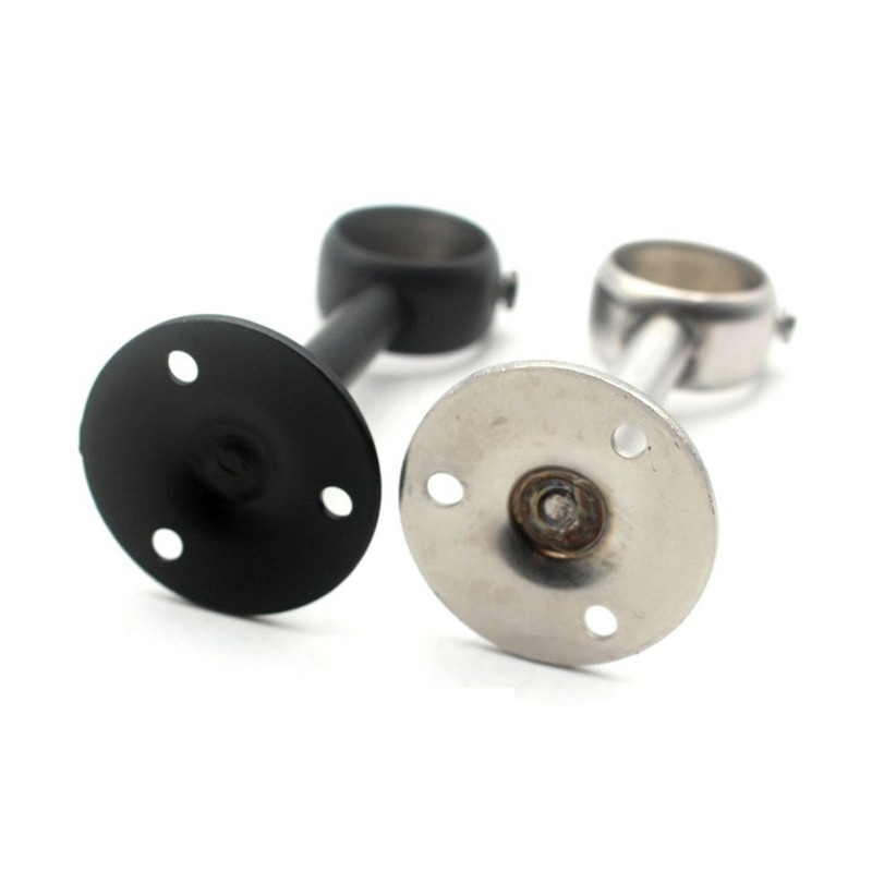 1 komplekt roostevabast terasest vastupidava kardinapuu kronsteini praktiline rippuv kardinapuu hoidja kvaliteetne kardina riistvara