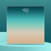 Mūsdienīgi elektroniski svari ar spēcīgu slodzi nesošā grīda digitālie svari LED displejs vannas istabas elektroniskie ķermeņa svara svari