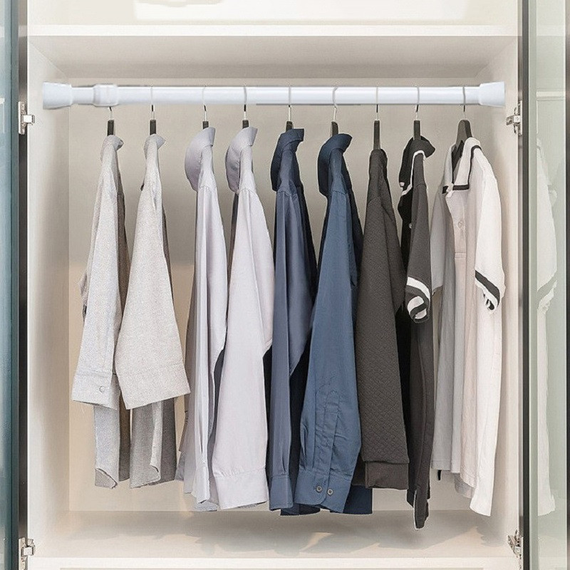 Podesiva garnišna Organizator ormara Karniše za tuš bez bušenja Teleskopska spavaća soba Ormar Vješalica za odjeću