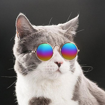 Γυαλιά ηλίου κατοικίδιων ζώων γυαλιά γάτας γυαλιά κουταβιού φωτογραφικά στηρίγματα για κατοικίδια προμήθειες για κατοικίδια γάτες αξεσουάρ Χριστουγεννιάτικα δώρα