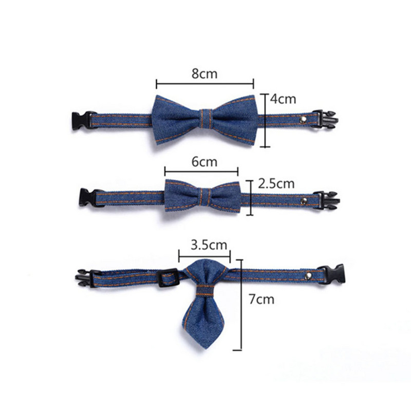 Kućni ljubimac Traper leptir kragna Mačka Pas Mačka Podesiva kopča Zatvaranje oko vrata Prsten remen Marama Ovratnik za mačke i male pse Puppy Leptir mašna