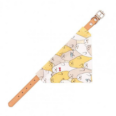 Mājdzīvnieku suņu kaķi Bandana Bib Regulējams Šalle Bib Trīsstūris Pārsējs Apkakles Priekšautiņš suņiem Kaķiem Kakla lakats Siekalu priekšautiņš Mājdzīvnieku aksesuāri