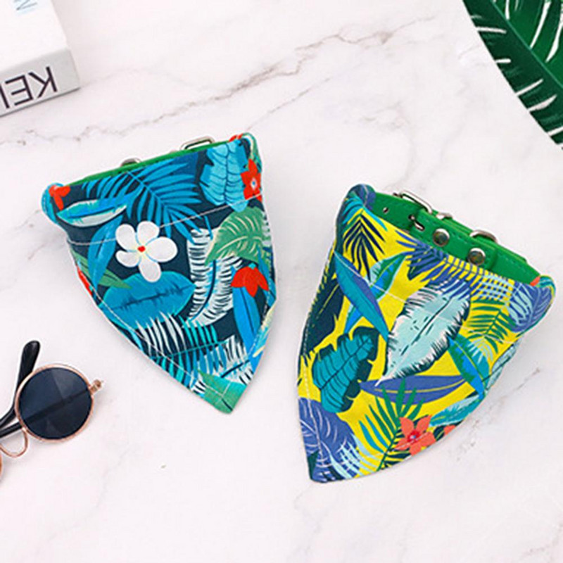 Mājdzīvnieku suņu kaķi Bandana Bib Regulējams Šalle Bib Trīsstūris Pārsējs Apkakles Priekšautiņš suņiem Kaķiem Kakla lakats Siekalu priekšautiņš Mājdzīvnieku aksesuāri