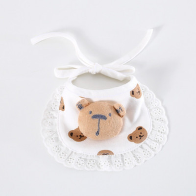 Potrepštine za kućne ljubimce Oprsnik Mačka i pas Crtani karirani slinavi ručnik Mače Štene Čipkasti šal Pamučna ogrlica za psa Mačka Leptir mašna Pribor za kućne ljubimce