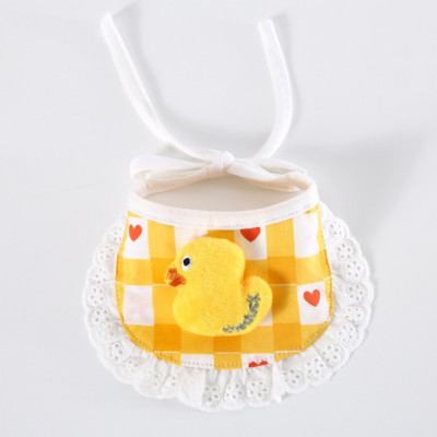 Potrepštine za kućne ljubimce Oprsnik Mačka i pas Crtani karirani slinavi ručnik Mače Štene Čipkasti šal Pamučna ogrlica za psa Mačka Leptir mašna Pribor za kućne ljubimce