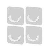 Samoljepljivi nosač karniša Metalni teleskopski set hardvera za draperije Izdržljive šipke za zavjese s podesivim nosačima za