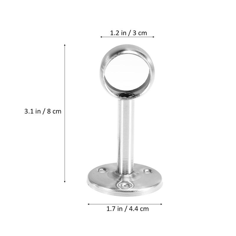 Šipka Nosač ormara Stropni držači Držač Ormar Montaža zavjesa Stup Nosači za metalne cijevi